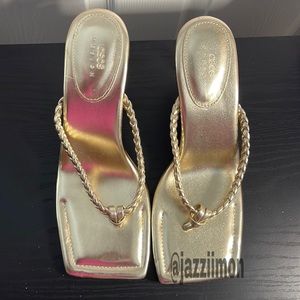 COPY - ASOS Design Gold Heels